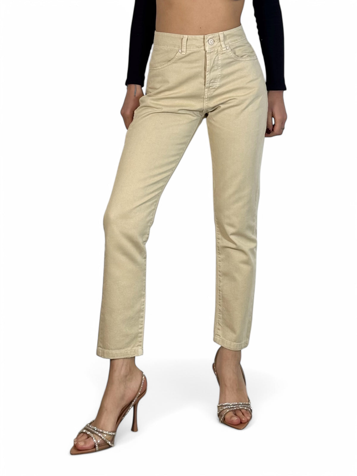 Pantaloni BELLE momfit