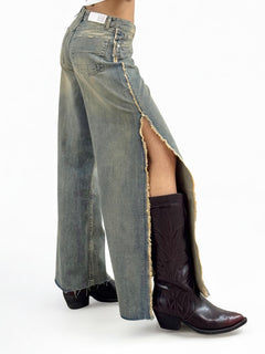 Jeans CALI con aperture laterali
