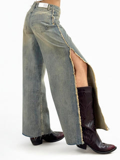Jeans CALI con aperture laterali