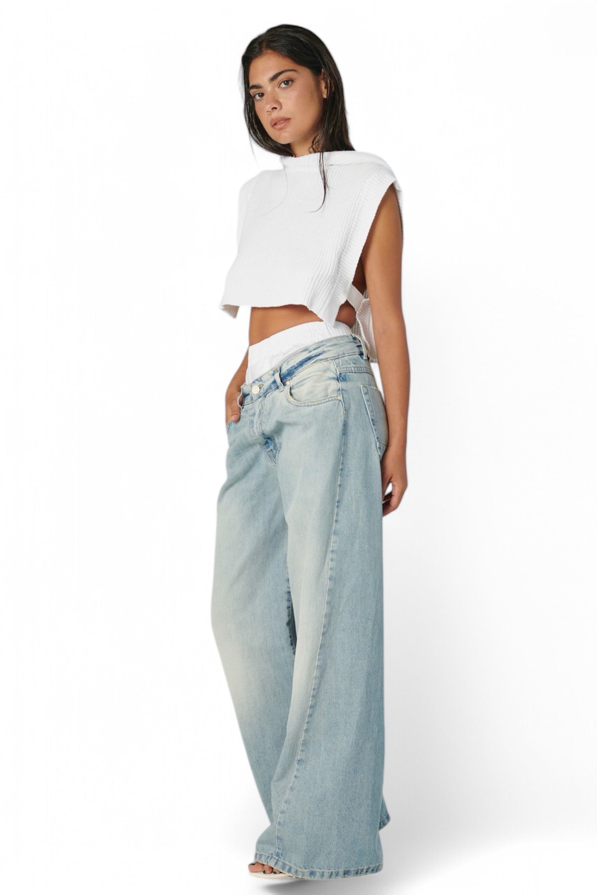 Jeans CHLOE con boxer
