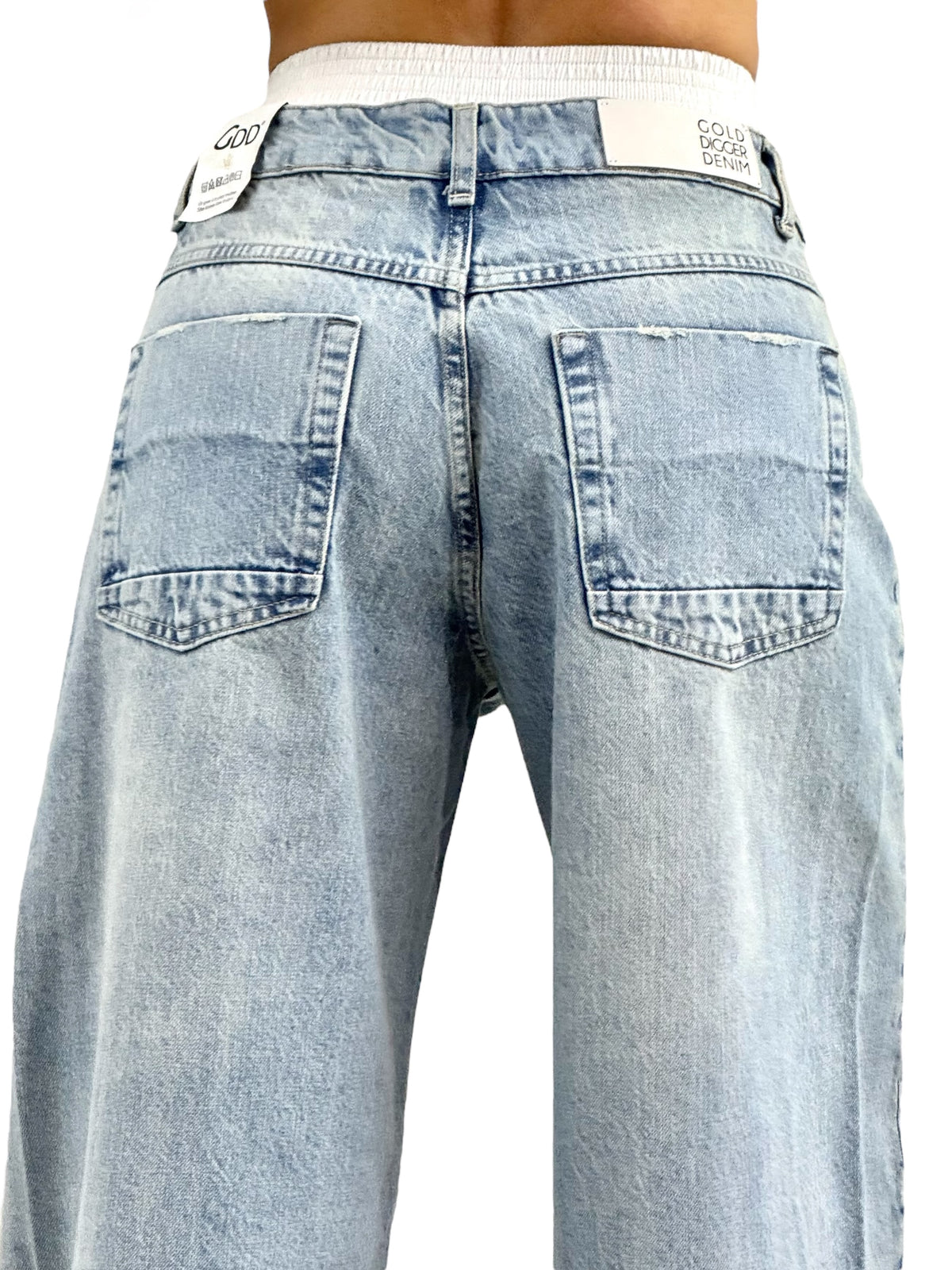 Jeans CHLOE con boxer
