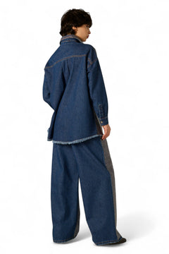 Jeans Cleo straight con applicazione