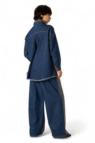 Jeans Cleo straight con applicazione