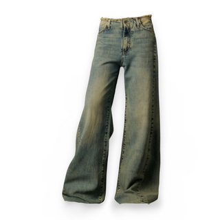 Jeans Daisy con bustino sfrangiato