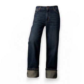 Jeans Drew straight in denim fermo