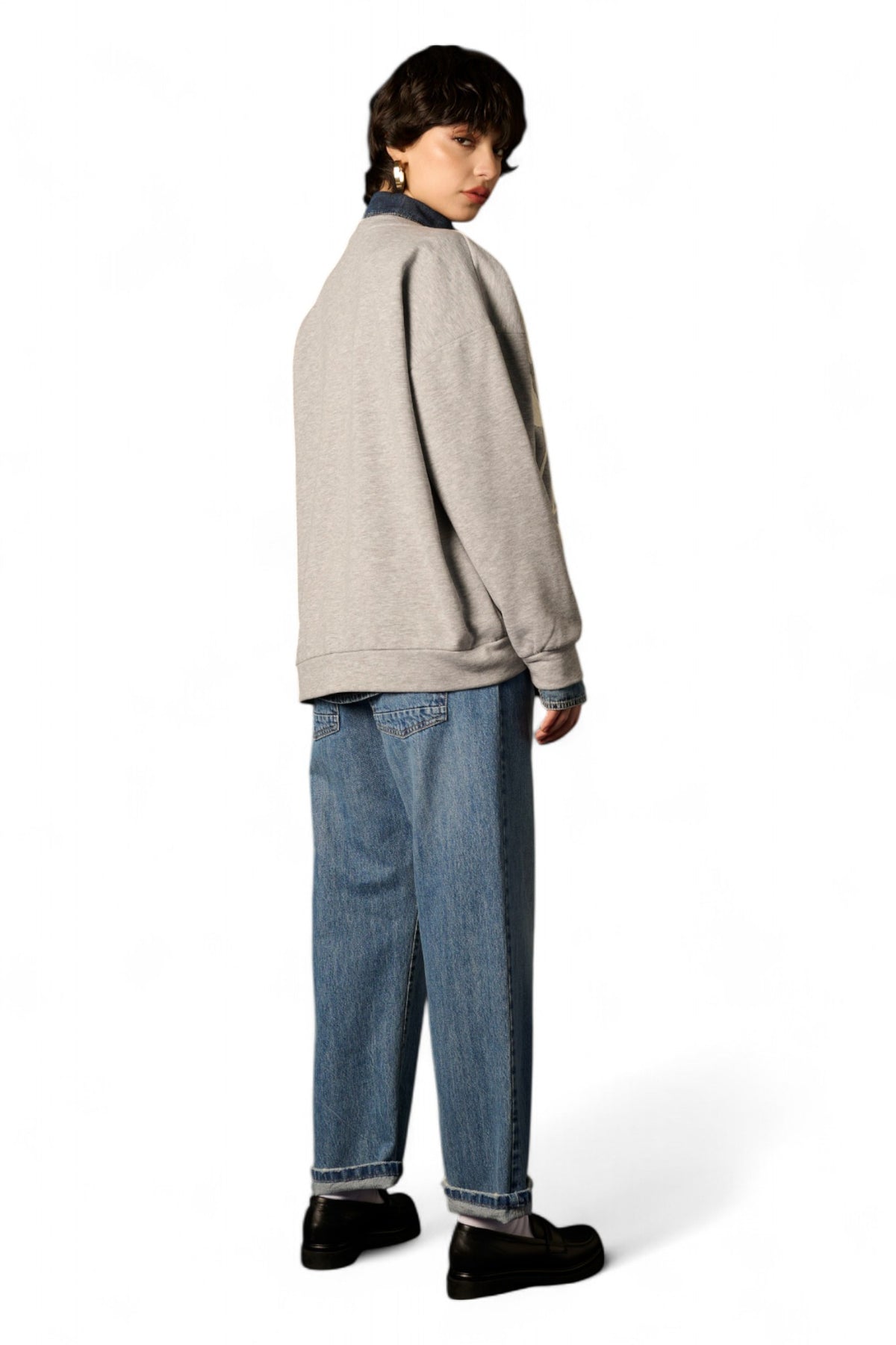 Jeans Giusy 90's fit in denim blu