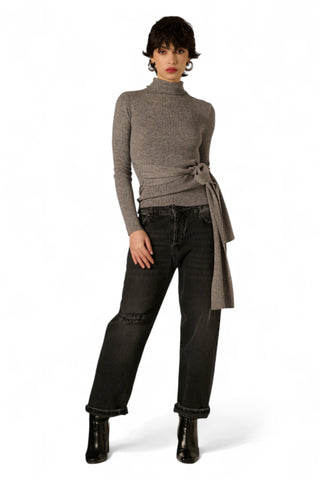 Jeans Giusy 90's fit in denim nero