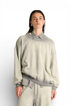 Felpa Vale oversize basic con lavaggio spraywash