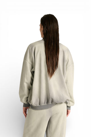 Felpa Vale oversize basic con lavaggio spraywash