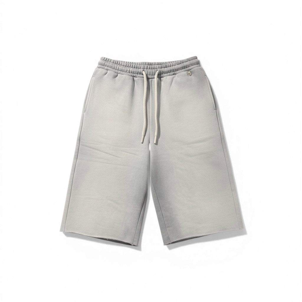 Bermudone Nicole in felpa con trattamento spraywash