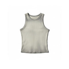 Canotta Isa slim in costina spraywash