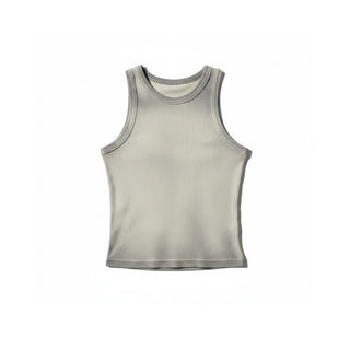 Canotta Isa slim in costina spraywash