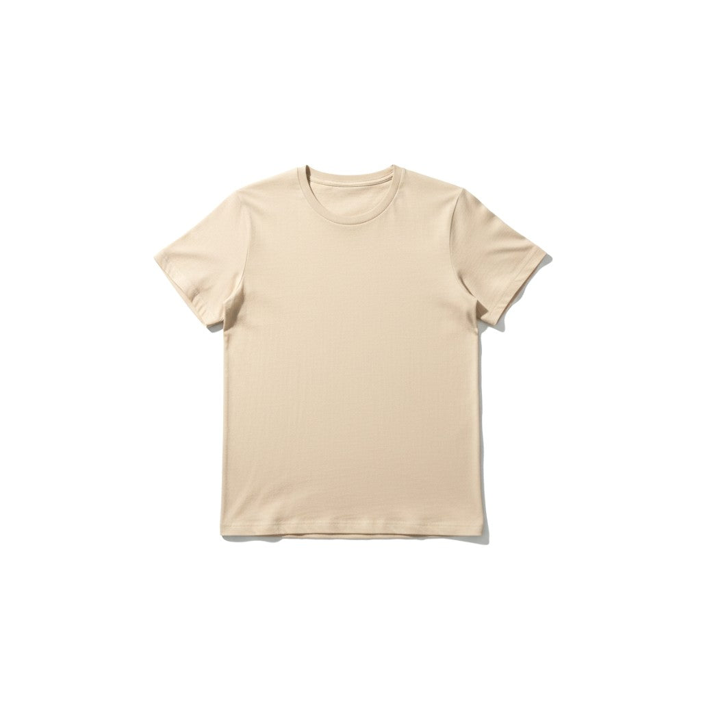 T-shirt Lena basic in cotone misto lino