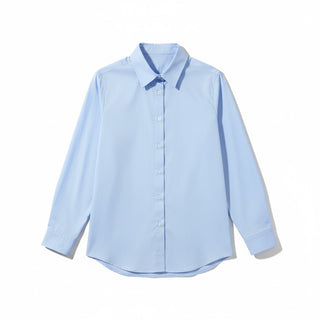 Camicia Phoebe basic in popeline di cotone