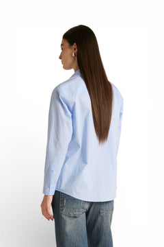 Camicia Phoebe basic in popeline di cotone
