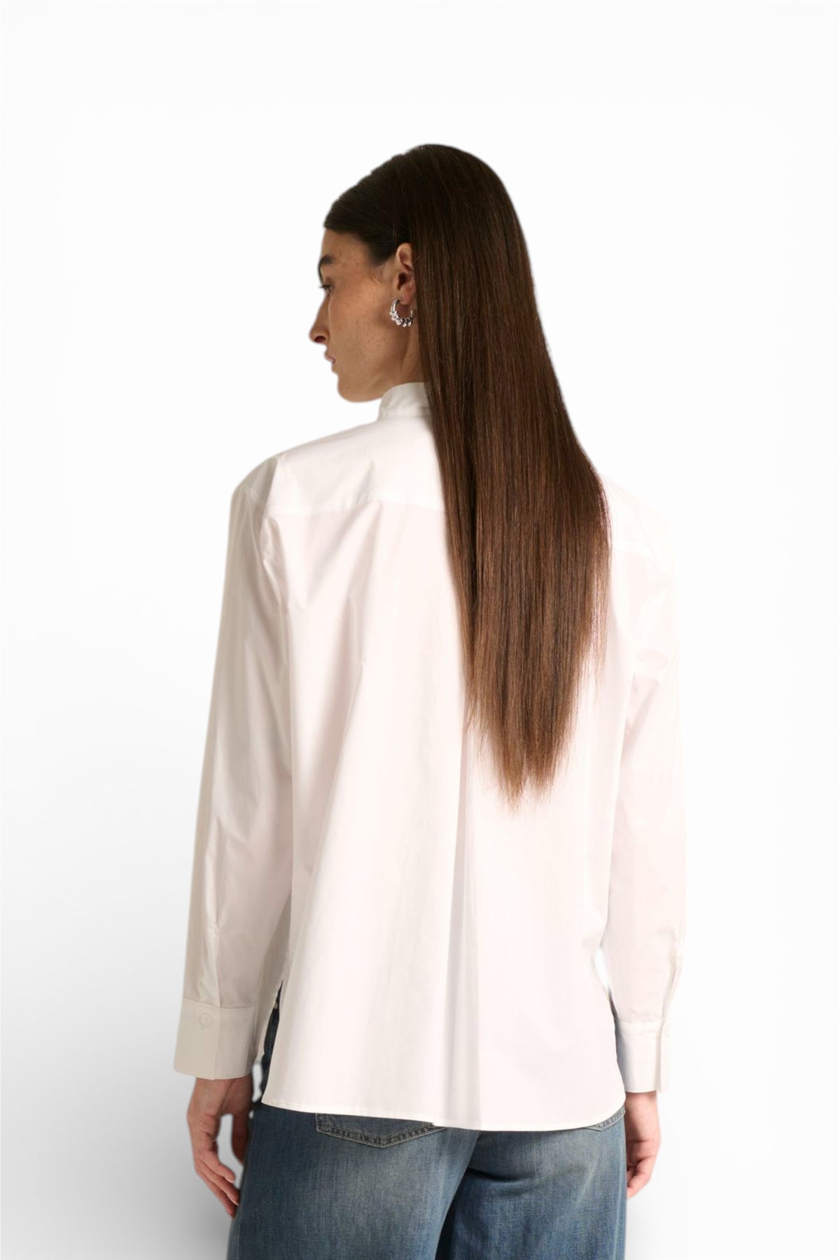 Camicia Kory box fit relaxed con tasche a toppa