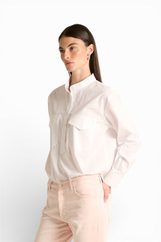 Camicia Kory box fit relaxed con tasche a toppa