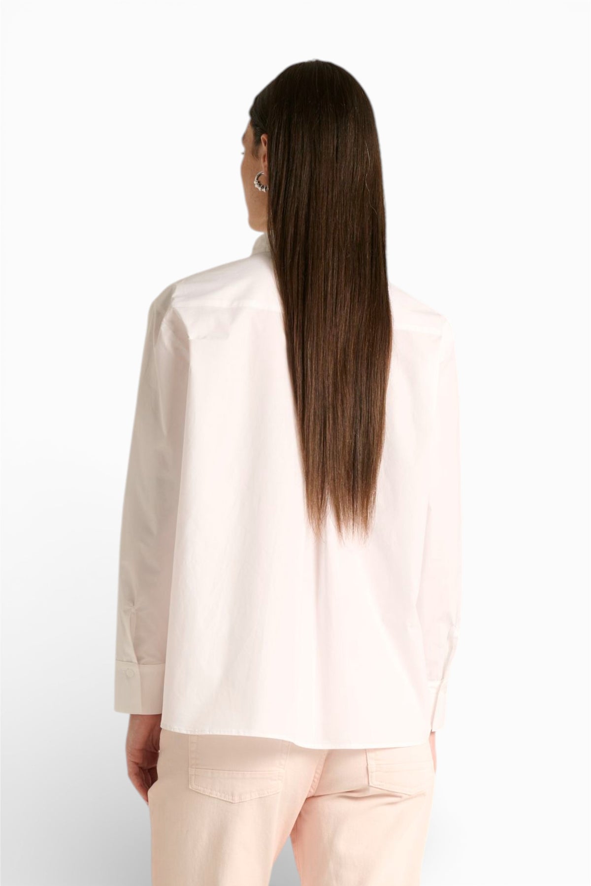 Camicia Kory box fit relaxed con tasche a toppa