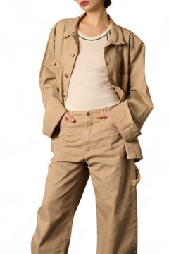 Giacca camicia Jody in canvas