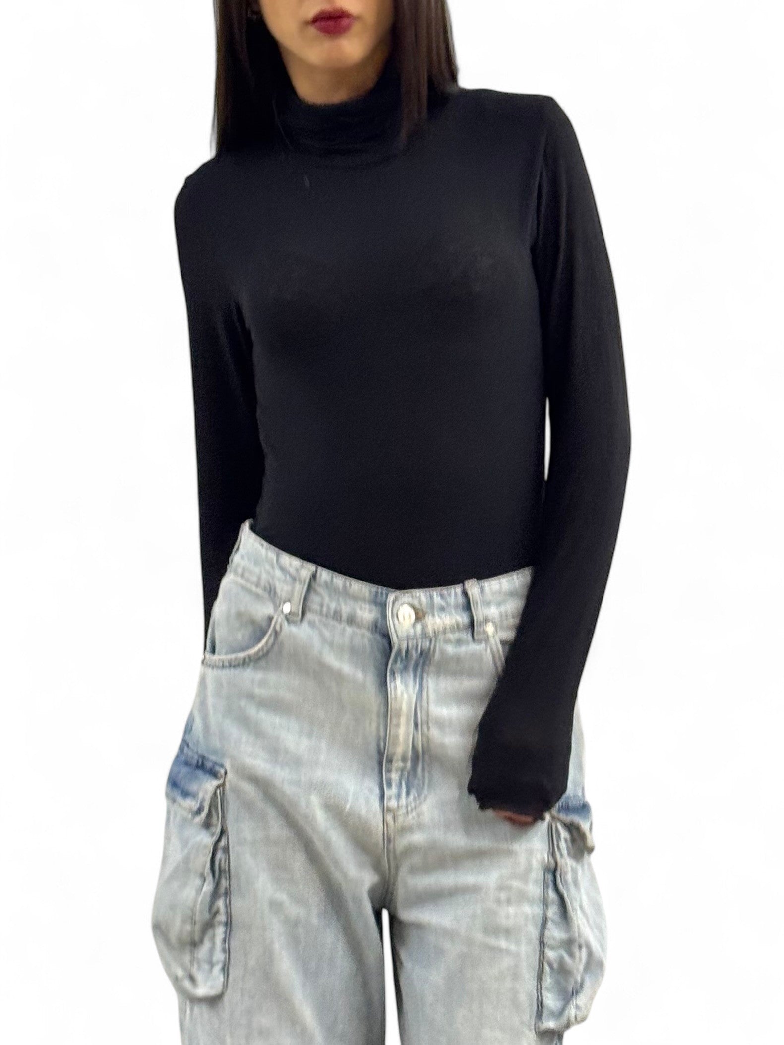 Maglia Collo Alto Cashmere Jadea Jadea Maglie Cashmere Collo Alto