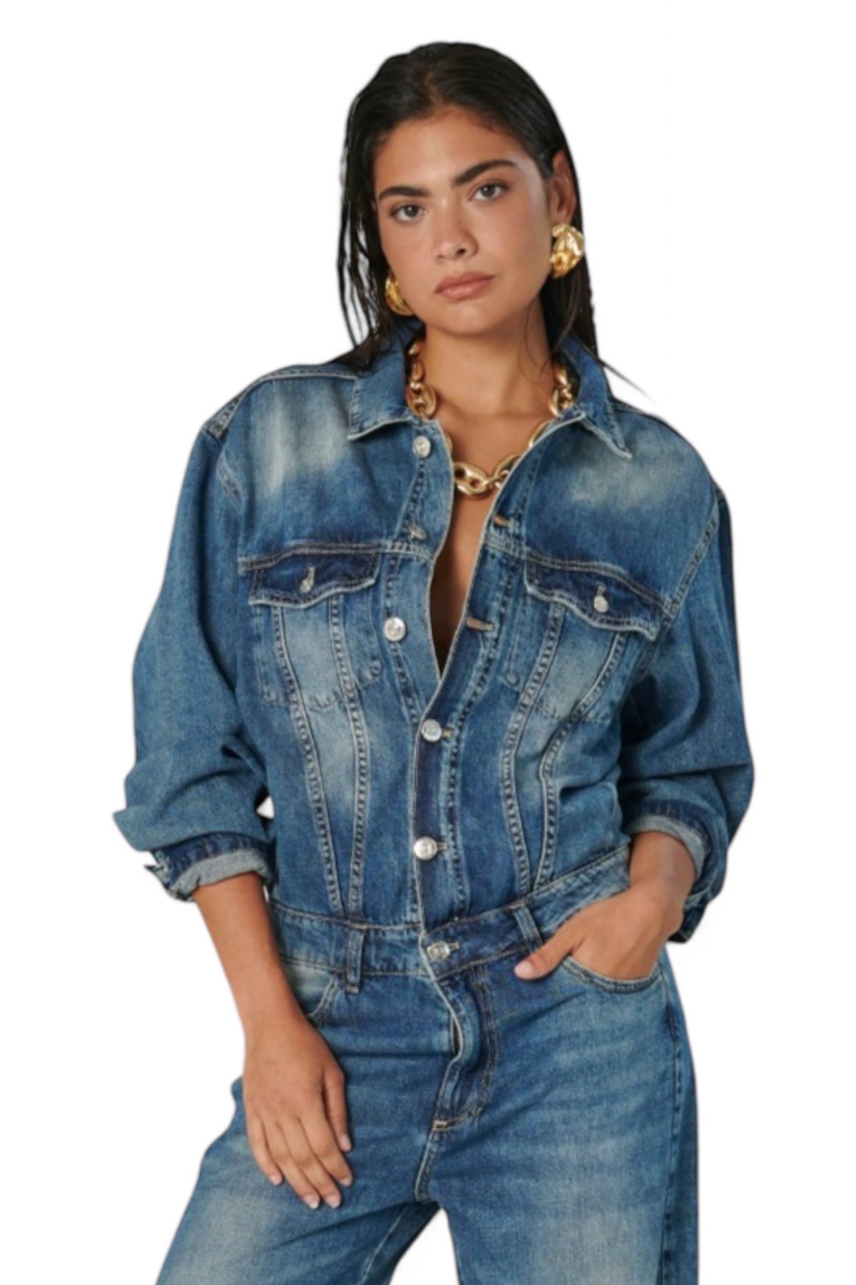 Jumpsuit MARY in denim