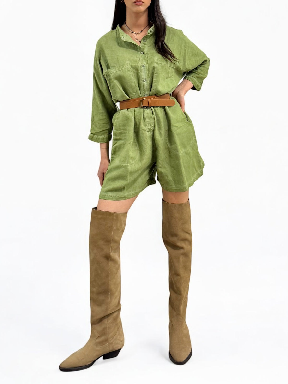Mini jumpsuit MELY con cintura