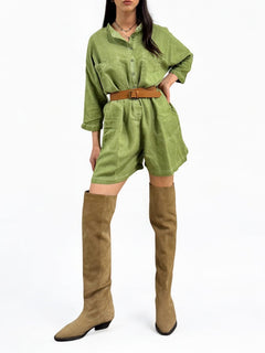 Mini jumpsuit MELY con cintura