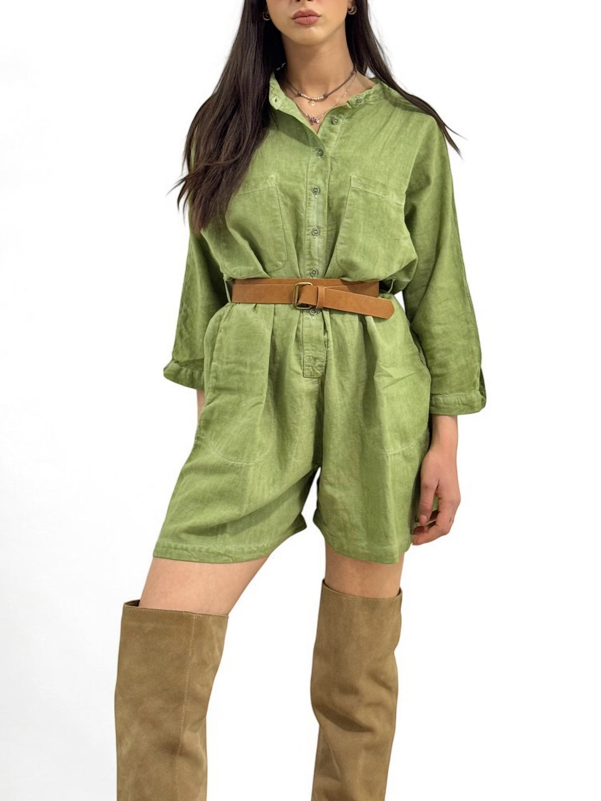 Mini jumpsuit MELY con cintura