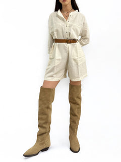 Mini jumpsuit MELY con cintura