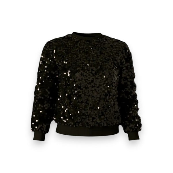 Vany sweatshirt with all-over sequins