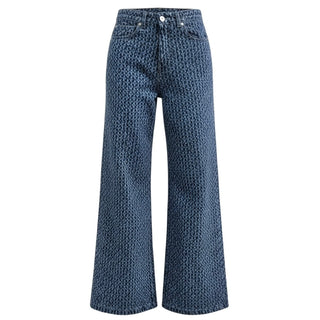 Jeans Amira comfy - dettaglio gamba palazzo che scende morbida
