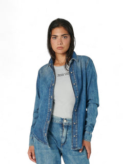 Camicia basic PARIS in denim