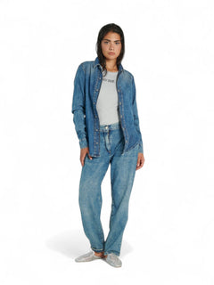 Camicia basic PARIS in denim