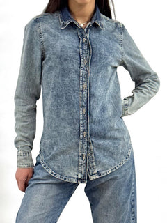 Camicia basic PARIS in denim