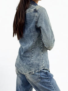 Camicia basic PARIS in denim