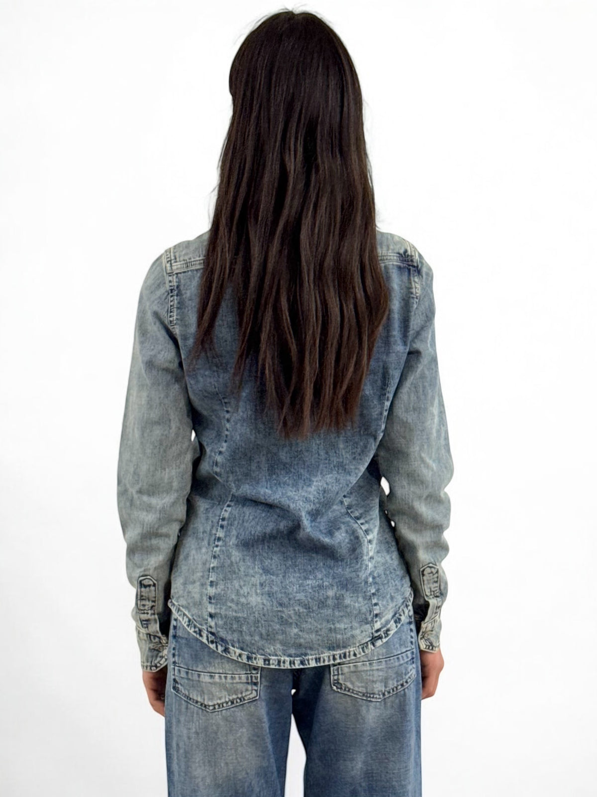 Camicia basic PARIS in denim