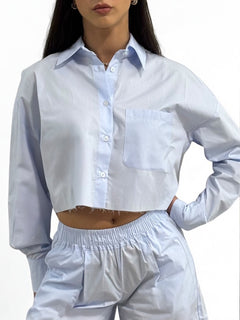 Camicia cropped PRUE