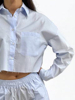 Camicia cropped PRUE