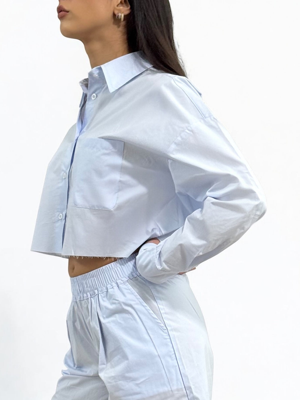 Camicia cropped PRUE
