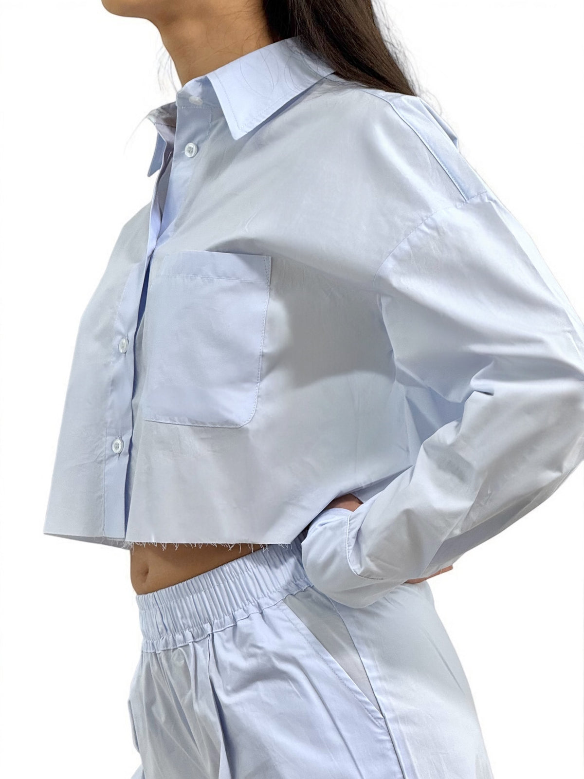 Camicia cropped PRUE