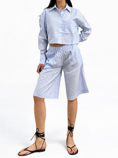 Camicia cropped PRUE