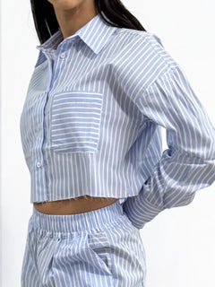Camicia cropped PRUE