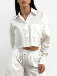 Camicia cropped PRUE