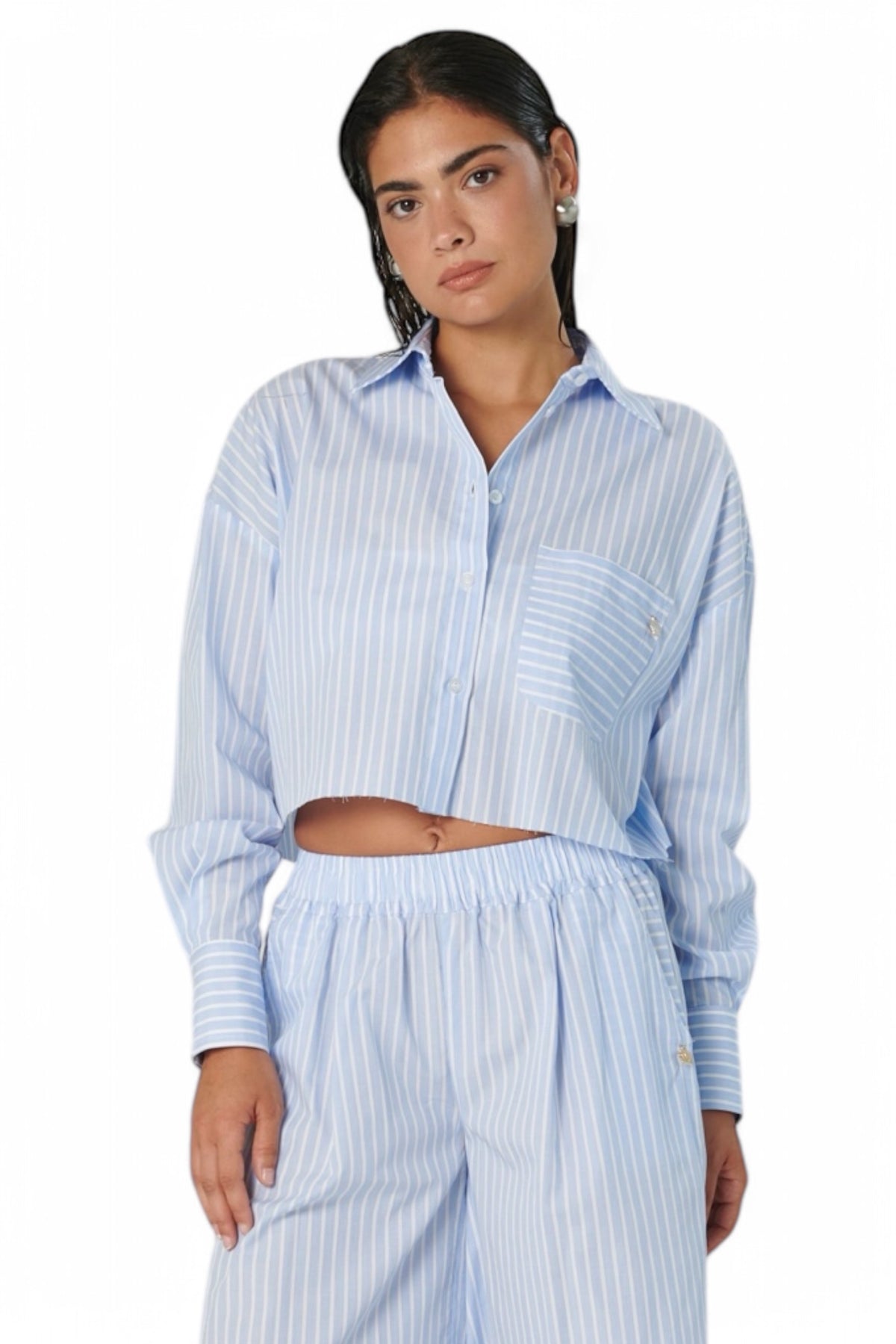 Camicia cropped PRUE