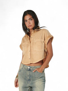 Camicia smanicata ROSY in gabardine