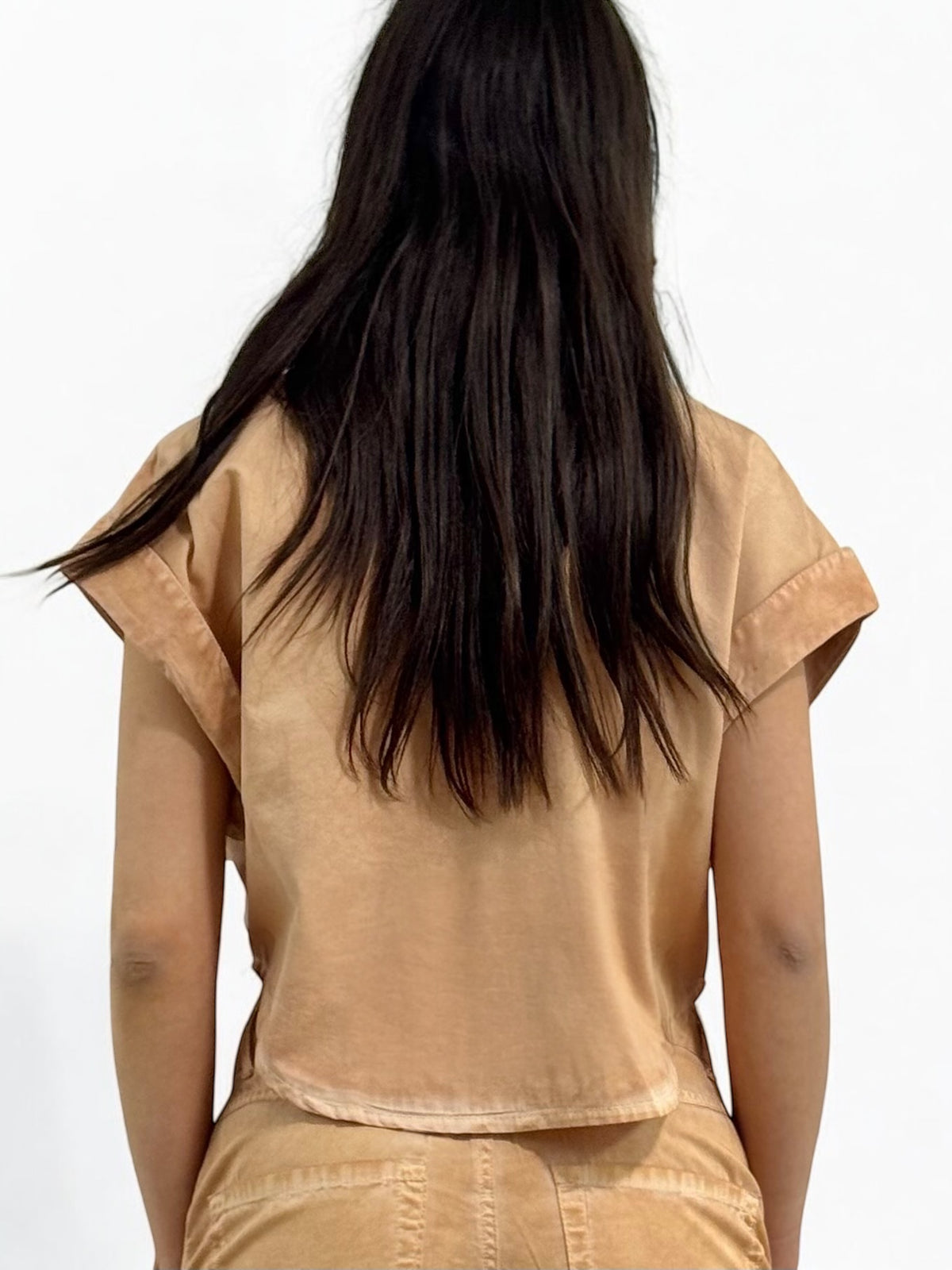 Camicia smanicata ROSY in gabardine
