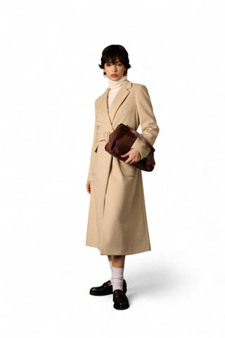 Cappotto Sidney con cintura in vita
