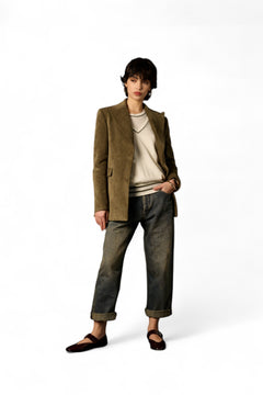 Giacca Susan color militare - modella taglia S altezza 175cm
