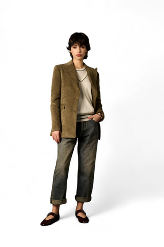 Giacca Susan in velluto rocciatore