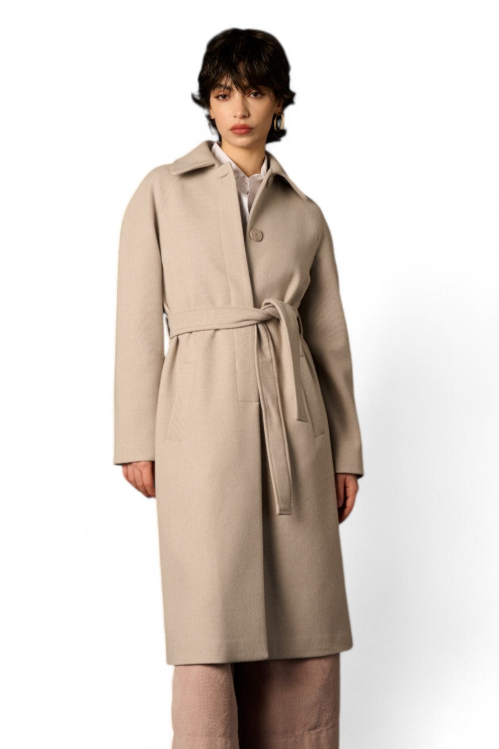 Cappotto Susy - dettaglio colletto bon ton eleganza discreta
